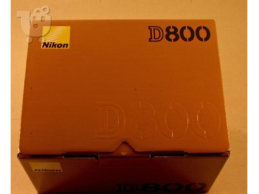 PoulaTo: Nikon D800 ψηφιακή φωτογραφική μηχανή SLR 36.3 MP CMOS φορμά FX σώμα της μηχανής